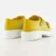 Yellow Leather Chunky Monk Shoes - Image 2 - please select to enlarge image