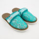Teal Cab Mules - Image 1 - please select to enlarge image