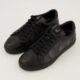 Black Leather Diamond Trainers - Image 3 - please select to enlarge image