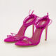 Orchid Suede Nicole Heeled Sandals - Image 3 - please select to enlarge image