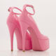 Pink Patent Leather Nancy Pump 130 Heels - Image 2 - please select to enlarge image