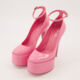 Pink Patent Leather Nancy Pump 130 Heels - Image 3 - please select to enlarge image