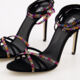 Tropical Sunset Leather Holly Nicole Heeled Sandals - Image 3 - please select to enlarge image