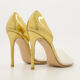 Gold Bree Heeled Sandals  - Image 2 - please select to enlarge image