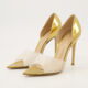 Gold Bree Heeled Sandals  - Image 3 - please select to enlarge image