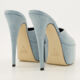 Blue Denim Marina Mule Sandals - Image 2 - please select to enlarge image