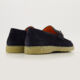 Navy Suede Snaffle Loafers  - Image 2 - please select to enlarge image
