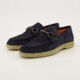 Navy Suede Snaffle Loafers  - Image 3 - please select to enlarge image