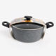 24cm Grey Speckled Casserole Dish  - Image 1 - please select to enlarge image