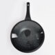 30cm Black Embossed Square Wok - Image 2 - please select to enlarge image