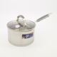 21cm Silver Tone Saucepan - Image 1 - please select to enlarge image
