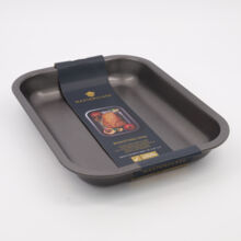 33x25.5cm Carbon Steel Heavy Duty Roasting Pan