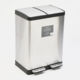 Silver Tone Recycle Bin 66x48cm - Image 1 - please select to enlarge image