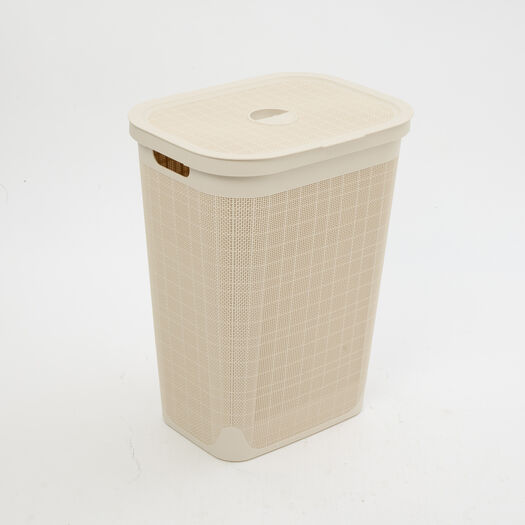 Addis Bagno Quadrato in Finto Rattan, con pattumiera e scopino per WC Addis Bagno Quadrato in Finto Rattan, con pattumiera e scopino per WC