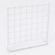 White Freestanding Grid Tower 55x52cm - Image 1 - please select to enlarge image