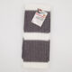Two Pack Charcoal & White Kitchen Towels - Image 1 - please select to enlarge image