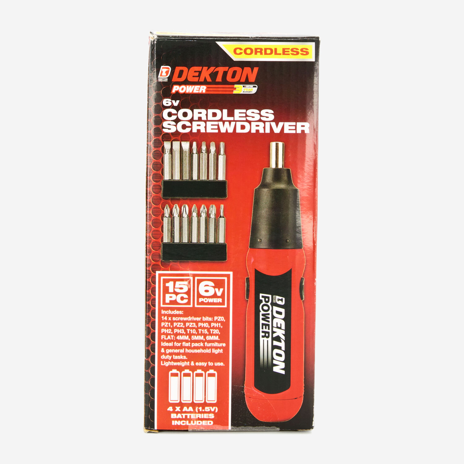 Black Decker A7073 IN 6V Alkaline Screwdriver Set