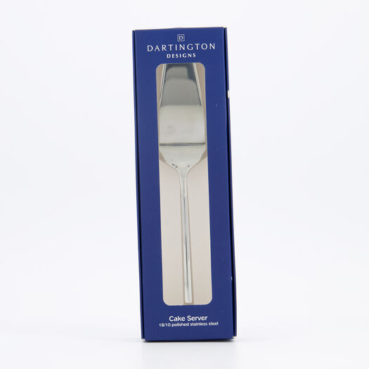 Silver Tone Stainless Steel Milano Cake Server 25x5cm - Image 1 - please select to enlarge image