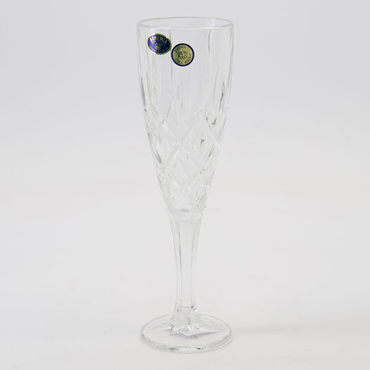 Glass Sheffield Flute 180ml - Image 1 - please select to enlarge image