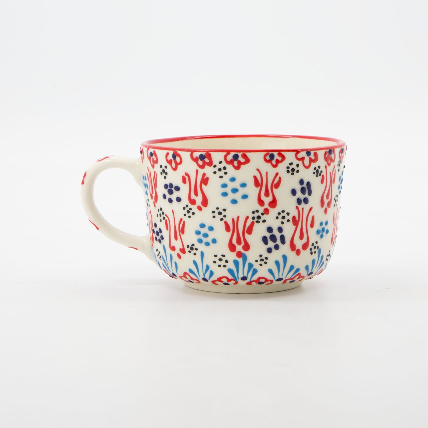 Bunte Tasse mit Motiv 15cm x 8cm