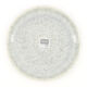 Grey Speckled Coupe Dinner Plate 26x26cm - Image 1 - please select to enlarge image