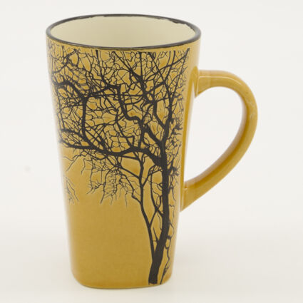Yellow Ceramic Mug 15cm  - Image 1 - please select to enlarge image
