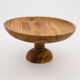 Wooden Cake Stand 15.5x30.5cm - Image 1 - please select to enlarge image