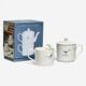 White Teapot & Mug Set - Image 1 - please select to enlarge image