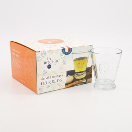 Four Pack Glass Tumblers - Image 1 - please select to enlarge image