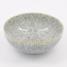 Grey Halo Coupe Ceramic Cereal Bowl 16.5x16.5cm