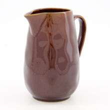 Burnt Orange Ceramic Reactive Glaze Jug 1L