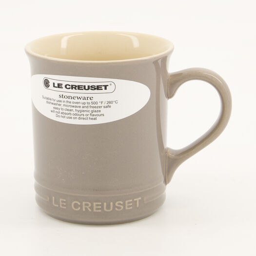 Grey Seattle Stoneware Mug 400ml - Image 1 - please select to enlarge image