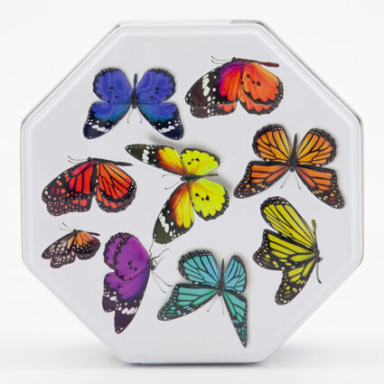 Butterfly Tin Shortbread 115g - Image 1 - please select to enlarge image