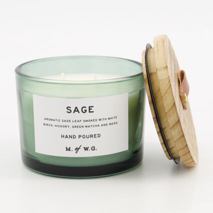 Sage Scented Candle 318g - Image 1 - please select to enlarge image