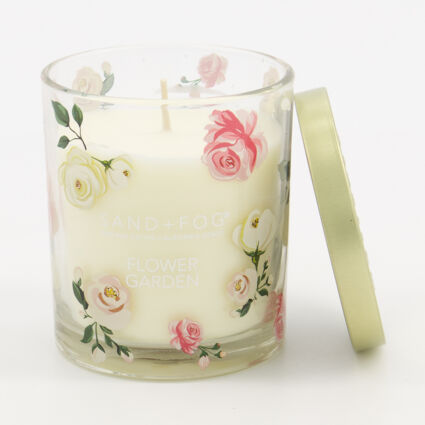 Flower Garden Candle 326g  - Image 1 - please select to enlarge image