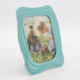 Duck Egg Blue Organic Ripple Photo Frame 7x5in - Image 1 - please select to enlarge image