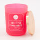 Sweet Pea Pomegranate Candle 434g  - Image 1 - please select to enlarge image