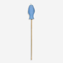 Blue Wax Fish Torch Candle 64x19cm