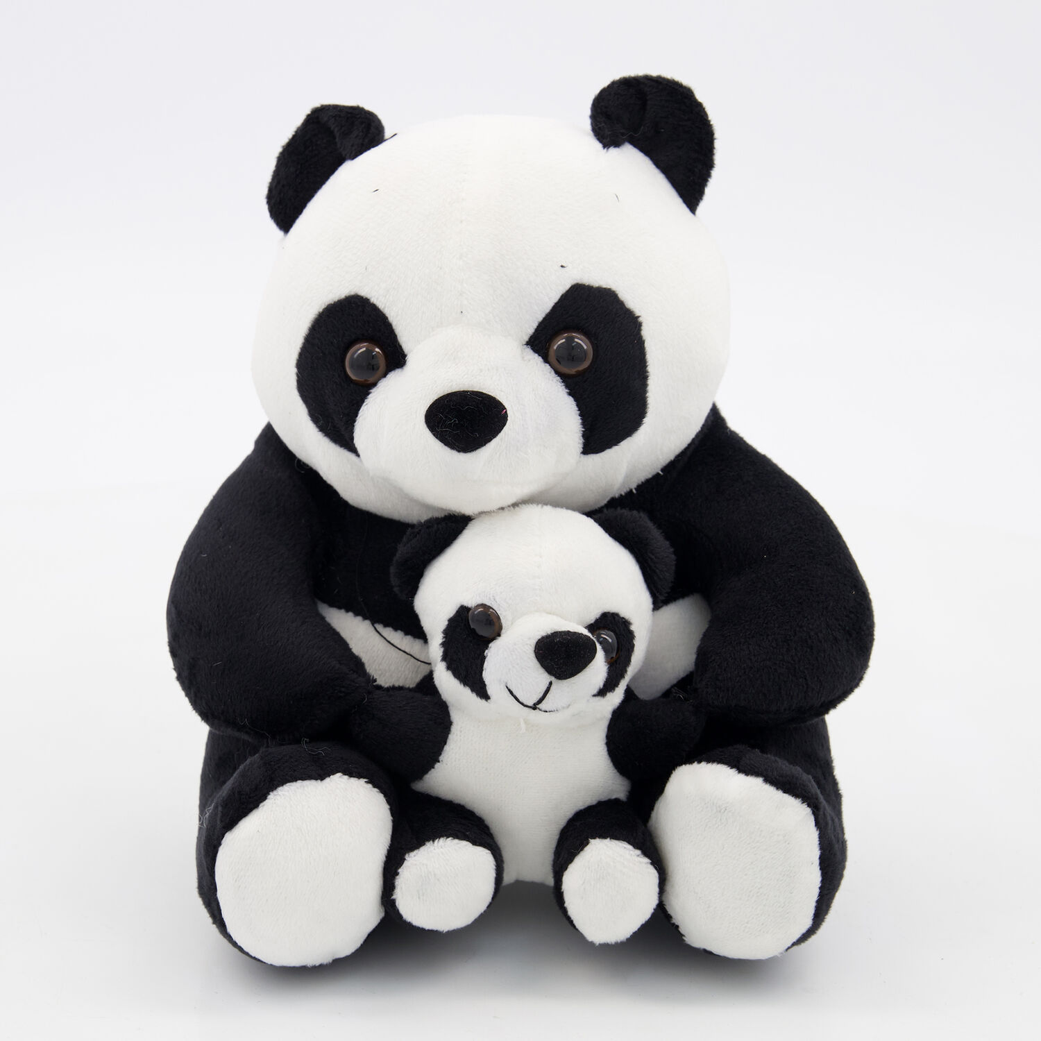 Black & White Panda & Cub Door Stop 19x17cm Black & White Panda & Cub Door Stop 19x17cm