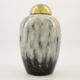 Grey Marble Ceramic Decorative Urn 34x20cm - Image 1 - please select to enlarge image