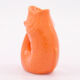 Orange Ceramic Fish Candleholder 13x10cm - Image 1 - please select to enlarge image