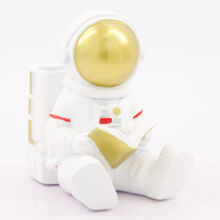 White Astronaut Bookend 16x12cm