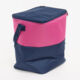Pink & Navy Colour Block Cool Bag - Image 2 - please select to enlarge image
