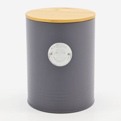 Grey Biscuit Canister - TK Maxx UK