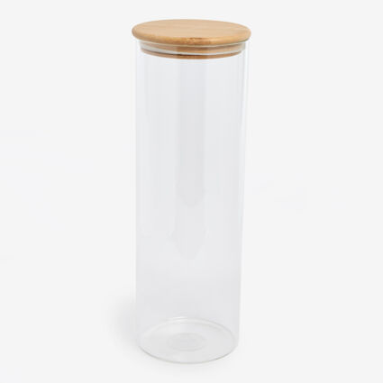 Glass Storage Container 29cm  - Image 1 - please select to enlarge image