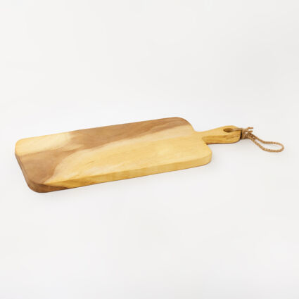Wooden Chopping Board 60x20cm - Image 1 - please select to enlarge image