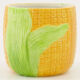Yellow & Green Reusable Food Canister 16x11cm - Image 2 - please select to enlarge image