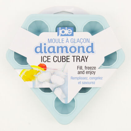 Blue Diamond Ice Cube Tray 19x18cm - TK Maxx UK