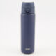 Ash Navy Insulated Steel Water Bottle 500ml - Image 1 - please select to enlarge image