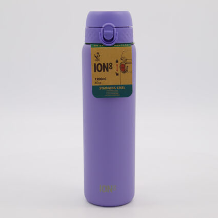Light Purple Single Wall Water Bottle 1200ml - Image 1 - please select to enlarge image